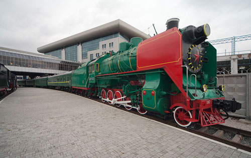 Train museum Kyiv 2 Музей потягів Київ